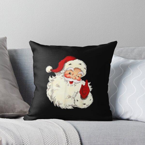 Item preview, Vintage Winking Santa with a Raised Finger designed and sold by DaphoLatara.