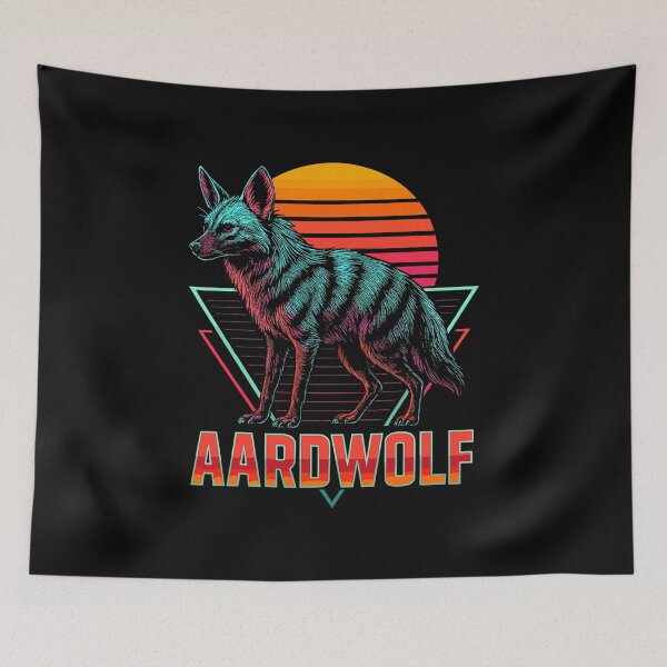Item preview, Aardwolf Proteles Hyena Safari Mammal (1) designed and sold by DistortedDemon.