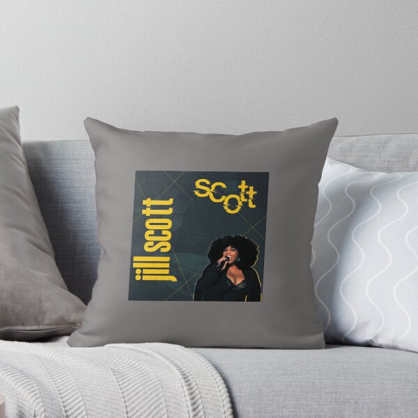 Item preview, Jill Scott Music Singer Portrait Typography Tee-55 designed and sold by SebastianPreu.