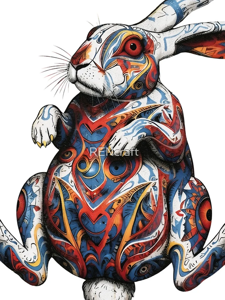 Thumbnail 4 of 4, Samsung Galaxy Phone Case, Intricate Rabbit designed and sold by RENcraft.