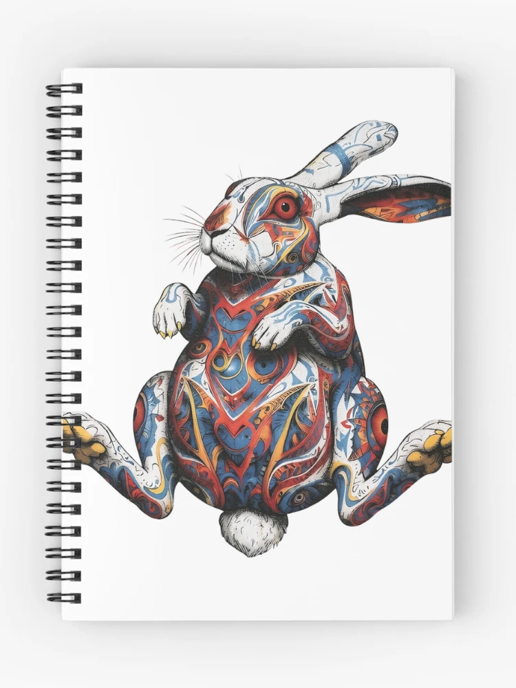 Thumbnail 1 of 3, Journal, Intricate Rabbit designed and sold by RENcraft.