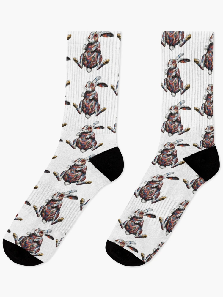 Thumbnail 1 of 5, Socks, Intricate Rabbit designed and sold by RENcraft.