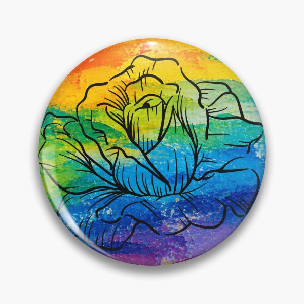 Item preview, Rainbow Rose designed and sold by TinyToadletDesign.