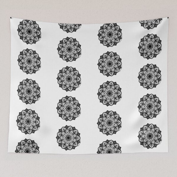 Item preview, Trippy Flower Mandala  designed and sold by Celestial Aura Creations.