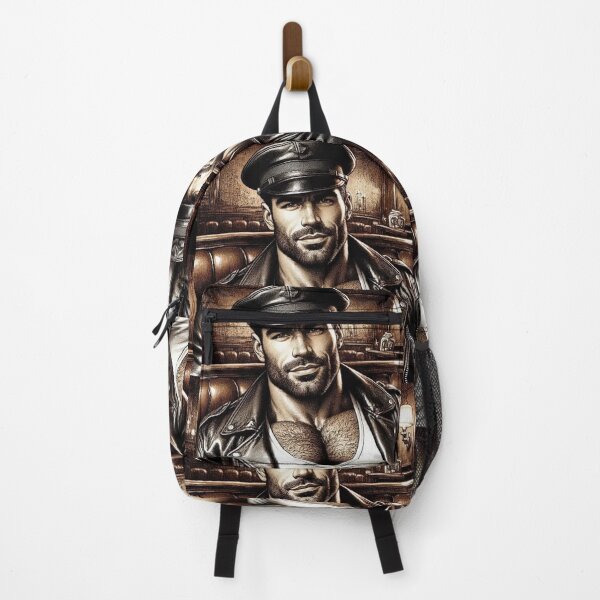 Item preview, Vintage 1940's Erich Gay Leather Bar Berlin Daddy Tom of Finland Tribute designed and sold by ItsAKinkThing.