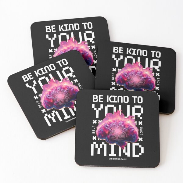Item preview, MENTAL HEALTH - Be Kind To Your Mind (White)  designed and sold by Discothreadz.