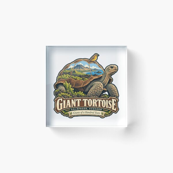 Item preview, Giant Tortoise Galapagos Ecuador Giants Of A Hundred Years Wildlife Lover Traveler designed and sold by NeedForParks.