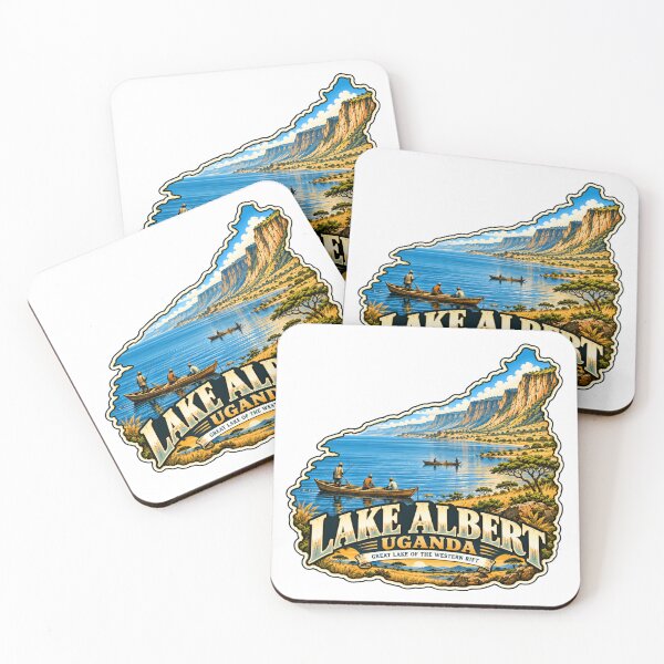 Item preview, Lake Albert Uganda Great Lake Of The Western Rift African Travel Explorer Fishing designed and sold by NeedForParks.