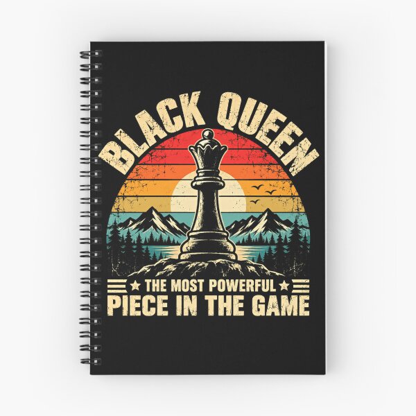 Item preview, Black Queen The Most Powerful Piece In The Game Black Woman Empowerment Chess Lover designed and sold by JonesFlora2025.