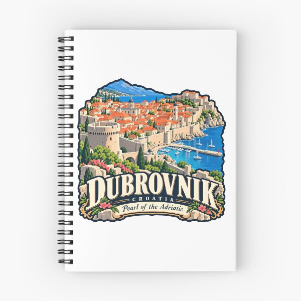 Item preview, Dubrovnik Croatia Pearl Of The Adriatic Travel Vacation Souvenir designed and sold by NeedForParks.