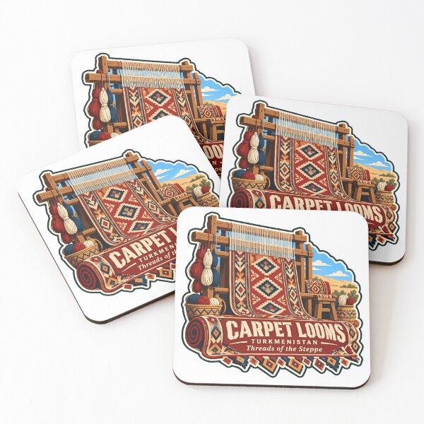 Item preview, Carpet Looms Turkmenistan Threads Of The Steppe Weaving Craft Culture designed and sold by JasonStars123.