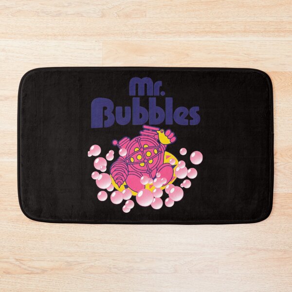 Item preview, Mr. Bubbles Character Art With Pink & Yellow Bubbles designed and sold by Tussy-shop.
