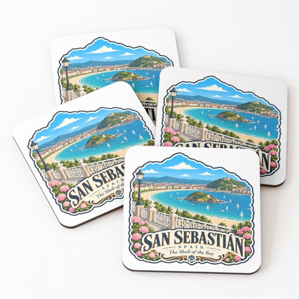 Item preview, San Sebastián Spain The Shell Of The Bay Vacation Travel Souvenir designed and sold by NeedForParks.