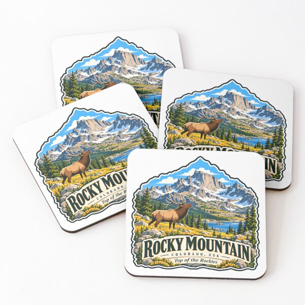 Artikelvorschau, Rocky Mountains, Colorado, USA, Gipfel der Rocky Mountains, Reise-Souvenir, Wanderer, Natur entworfen und verkauft von NeedForParks.