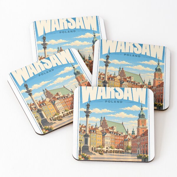 Item preview, Warsaw Poland Travel Souvenir Tourist Destination designed and sold by HumansStuck12.