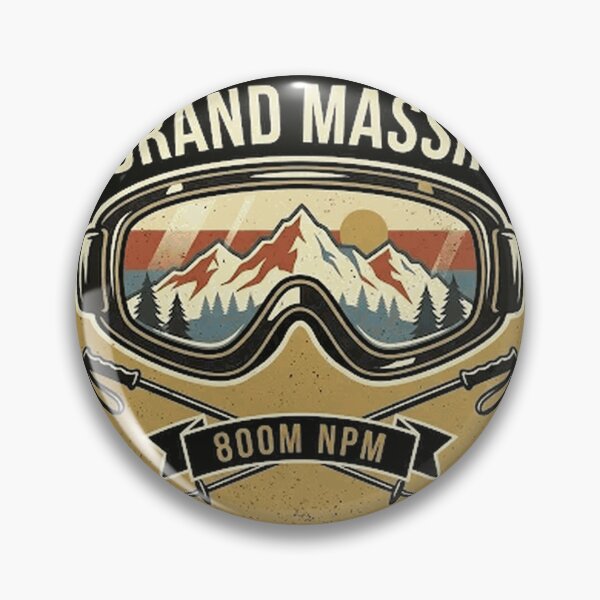 Item preview, Grand Massif Classic T-Shirt designed and sold by MixyMugs.