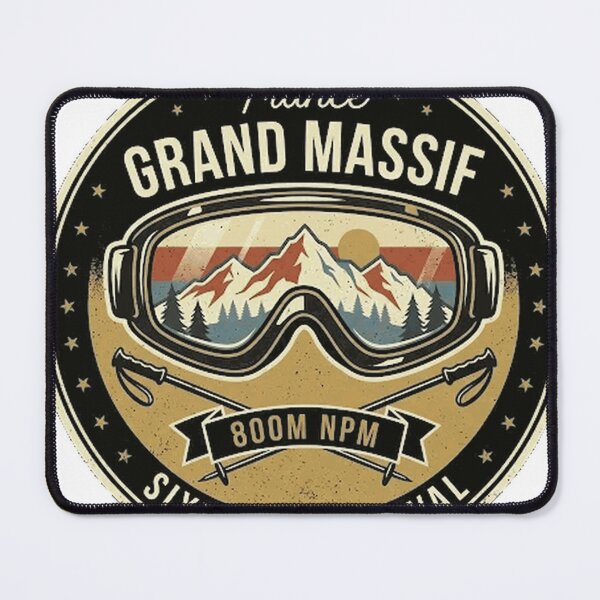 Item preview, Grand Massif Classic T-Shirt designed and sold by MixyMugs.
