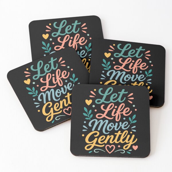 Item preview, Let Life Move Gently designed and sold by rejowan-arts.
