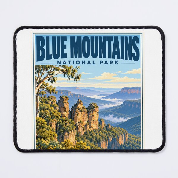 Item preview, Blue Mountains National Park Australia Travel Souvenir Explorer designed and sold by HumansStuck12.