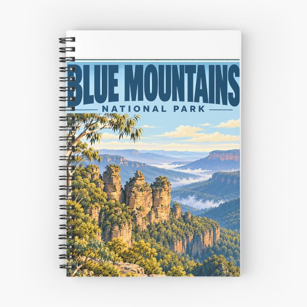 Item preview, Blue Mountains National Park Australia Travel Souvenir Explorer designed and sold by HumansStuck12.