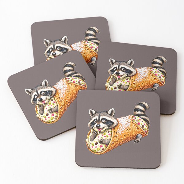 Item preview, Raccoon Cannoli designed and sold by prettykaler.