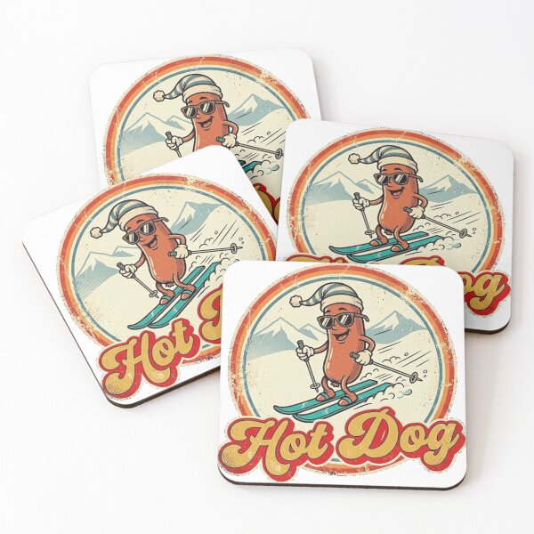Item preview, Hot Dog Skier 1974 Classic T-Shirt designed and sold by MaLhari-Market.