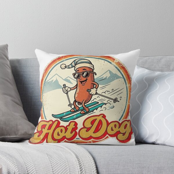 Item preview, Hot Dog Skier 1974 Classic T-Shirt designed and sold by MaLhari-Market.