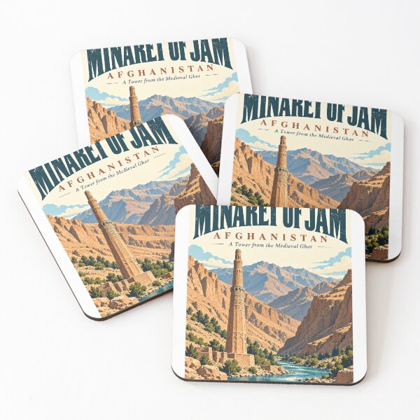 Item preview, Minaret Of Jam Afghanistan A Tower From The Medieval Ghor Historical Landmark Travel Destination designed and sold by SkeletonsDanger.