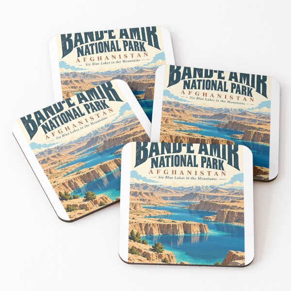 Item preview, Band-E Amir National Park Afghanistan Six Blue Lakes In The Mountains Travel Souvenir designed and sold by SkeletonsDanger.