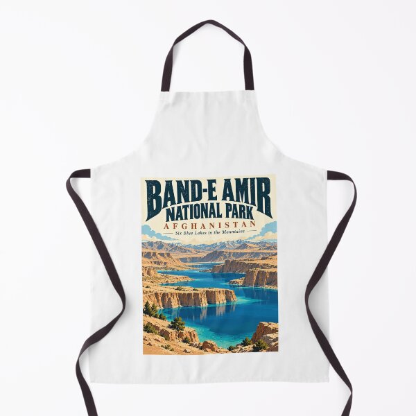Item preview, Band-E Amir National Park Afghanistan Six Blue Lakes In The Mountains Travel Souvenir designed and sold by SkeletonsDanger.