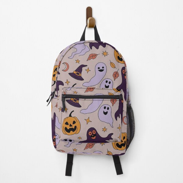 Item preview, Cute Spooky Ghost Pumpkin Halloween Pattern designed and sold by FestivityFinds.