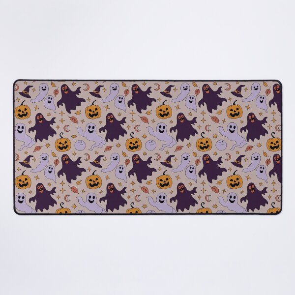 Item preview, Cute Spooky Ghost Pumpkin Halloween Pattern designed and sold by FestivityFinds.