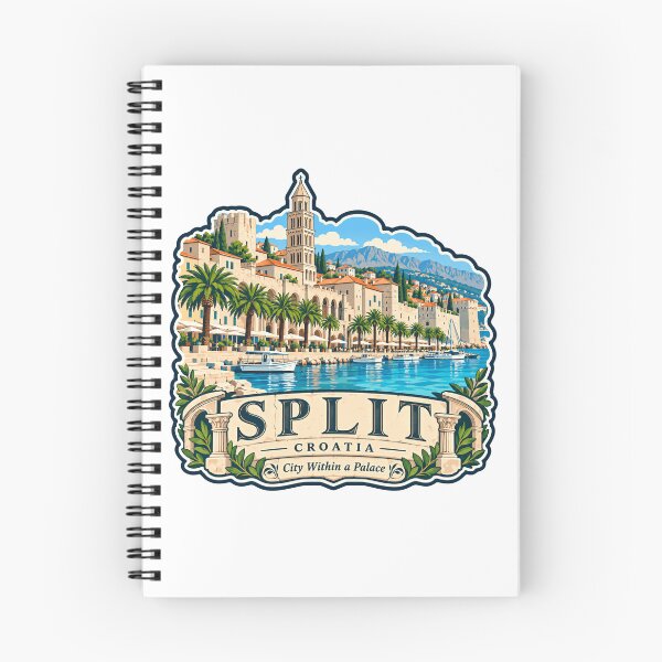 Item preview, Split Croatia City Within A Palace Travel Destination Souvenir designed and sold by NeedForParks.