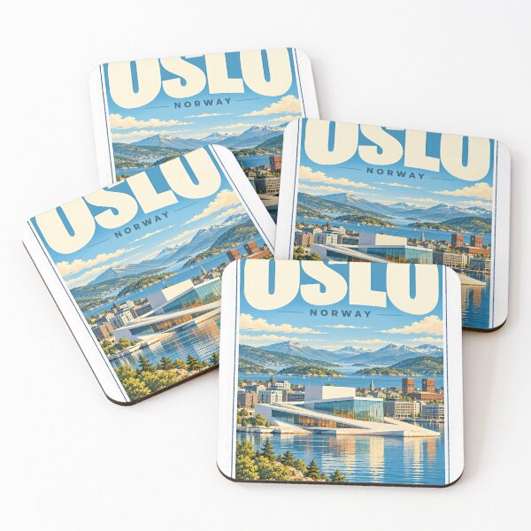 Item preview, Oslo Norway Travel Destination Souvenir For Tourists And Explorers designed and sold by HumansStuck12.