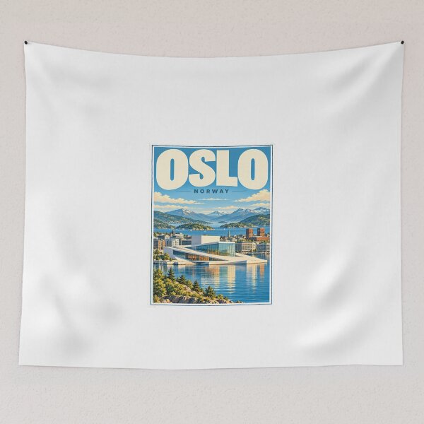 Item preview, Oslo Norway Travel Destination Souvenir For Tourists And Explorers designed and sold by HumansStuck12.
