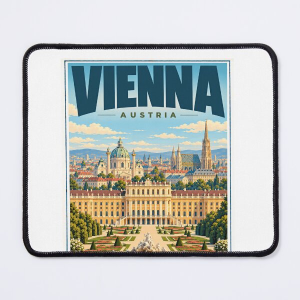 Item preview, Vienna Austria Travel Vacation Tourist Souvenir designed and sold by SkeletonsDanger.