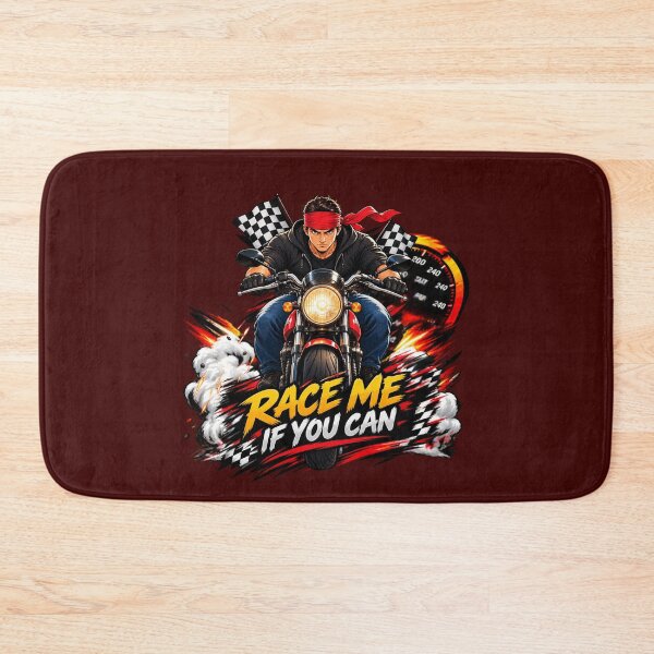 Item preview, RACE ME IF YOU CAN Anime Biker Fire Speed Shirt designed and sold by Ibrahimsaeed27.