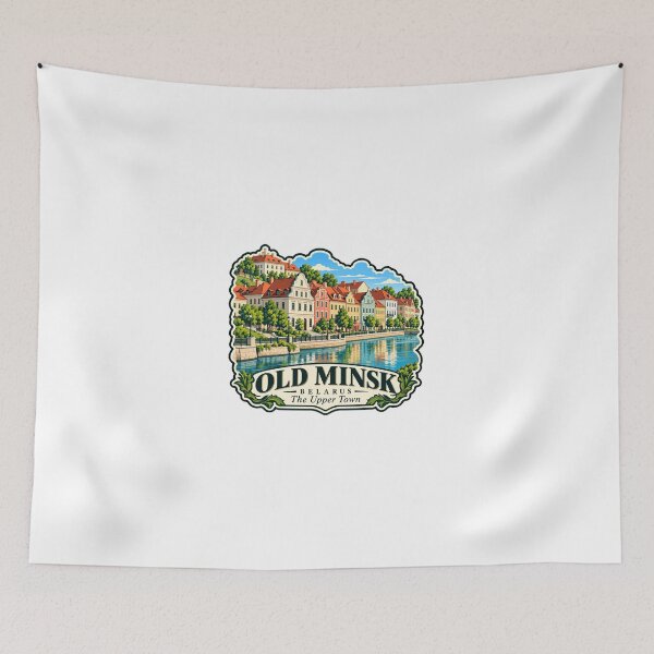 Item preview, Old Minsk Belarus The Upper Town Travel Souvenir For Tourists designed and sold by Simsimah26Parks.