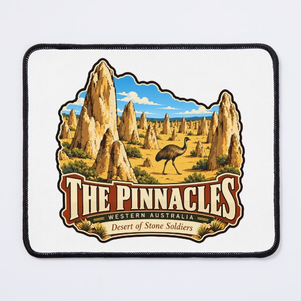 Item preview, The Pinnacles Western Australia Desert Of Stone Soldiers Landmark Tourism designed and sold by NightGlyph.