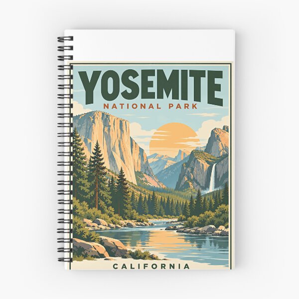 Item preview, Yosemite National Park California Travel Outdoors designed and sold by SkeletonsDanger.