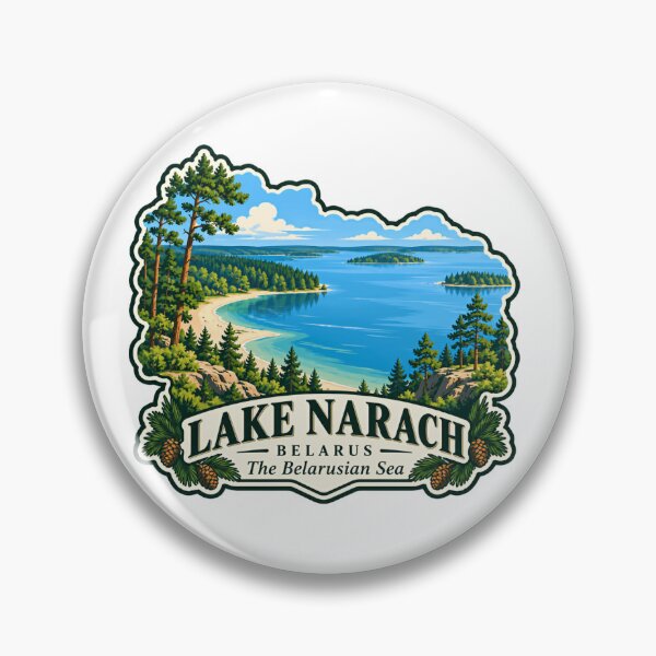 Item preview, Lake Narach Belarus The Belarusian Sea Travel Landmark Destination designed and sold by Simsimah26Parks.