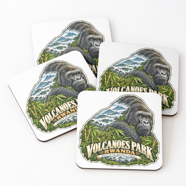 Item preview, Volcanoes Park Rwanda Realm Of The Mountain Gorilla Wildlife Travel designed and sold by Simsimah26Parks.