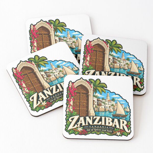 Item preview, Zanzibar Tanzania Isle Of Spices And Sails African Travel Destination designed and sold by NightGlyph.