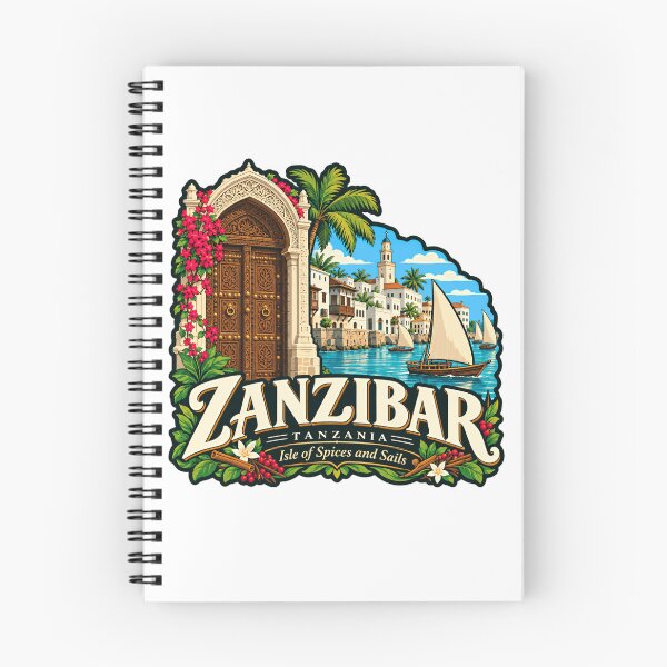 Item preview, Zanzibar Tanzania Isle Of Spices And Sails African Travel Destination designed and sold by NightGlyph.