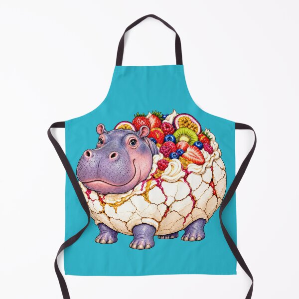 Item preview, Hippo Fruit Pavlova designed and sold by prettykaler.