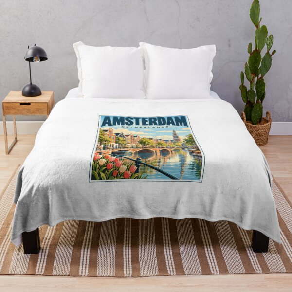 Item preview, Amsterdam Netherlands Travel Vacation Tourist Souvenir Europe designed and sold by HumansStuck12.