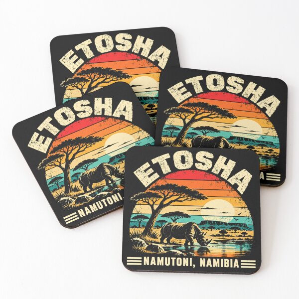 Item preview, Etosha Namutoni Namibia Safari Travel Wildlife Explorer designed and sold by JonesFlora2025.