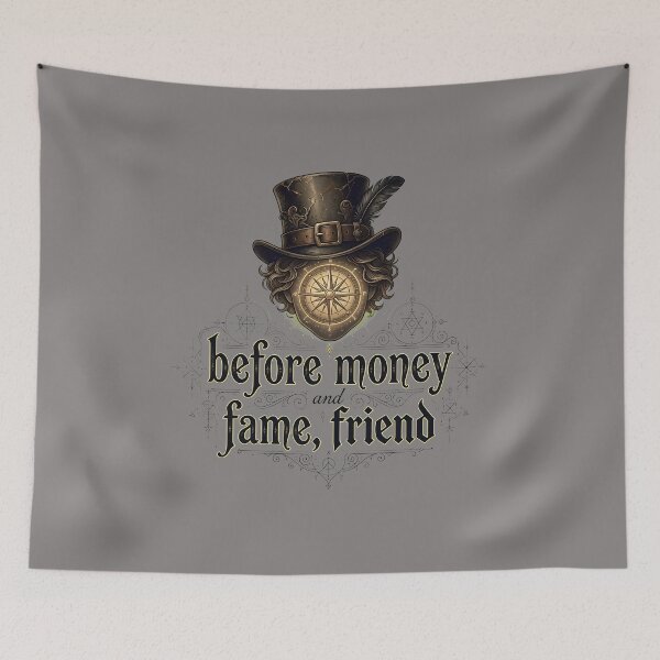 Item preview, Minimalist Fedora Quote Before Money And Fame-26 designed and sold by SonjaScholm.