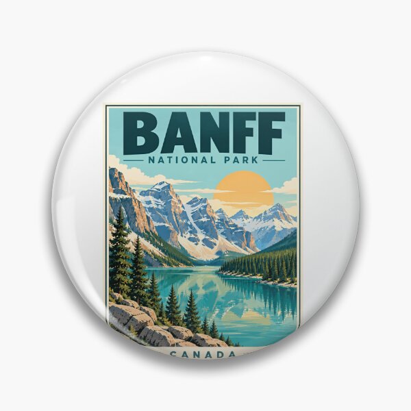 Item preview, Banff National Park Canada Travel Souvenir Mountain Lake designed and sold by SkeletonsDanger.