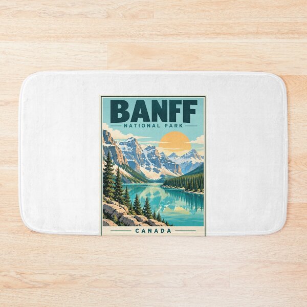 Item preview, Banff National Park Canada Travel Souvenir Mountain Lake designed and sold by SkeletonsDanger.
